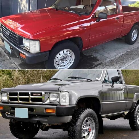 For 1984-1989 Toyota 4Runner,1984-1986 Toyota Pickup Truck 2WD/4WD Front Bumper Turn Signal Side Marker light housings Clear Lens 8161089143,8162089143 TO2521158,TO2520158 in Saudi Arabia