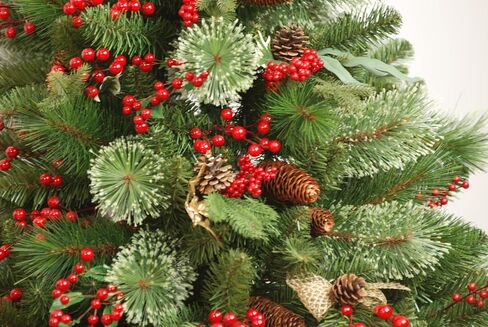 20 PCS Burgundy Red Berry Pick (@ 10.5 "H) (W 1.5cm Berries) لعيد الميلاد DIY Decoration: Tree Tree Wreath Garland Premade Home Obe أو Summer Summer الصينية نيويورك. in Saudi Arabia