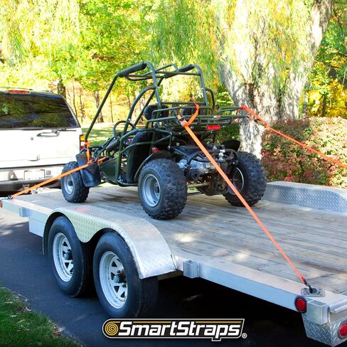 SmartStraps Ratchet Straps - 10ft OR Padded Ratchet HDuty 2pk 3,000lb in Saudi Arabia