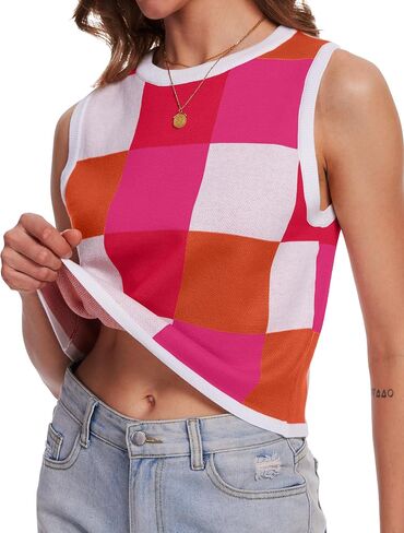 Women's Tank Tops Summer Tank Tops, Women's Sleeveless Up Casual Tank Top, Women Summer Shirt for Women Casual Flowy in Saudi Arabia