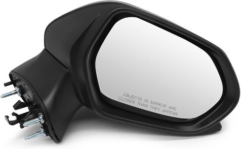 Left Driver Side Mirror Assembly Compatible with Camry 2018-2024 Side Door Mirror with Power Glass and Manual Folding Replaces 8794006800 TO1320366 Rearview Mirror (3pins Black) in Kuwait