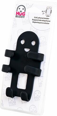 Hug Buddy Marvel Groot Air Vent Car Phone Holder, Adjustable, Universal Fit, Cell Phone Mount Compatible with iPhone, Samsung Galaxy, LG, Google, Nexus 5X, Moto, Black and Other Smartphones in Saudi Arabia