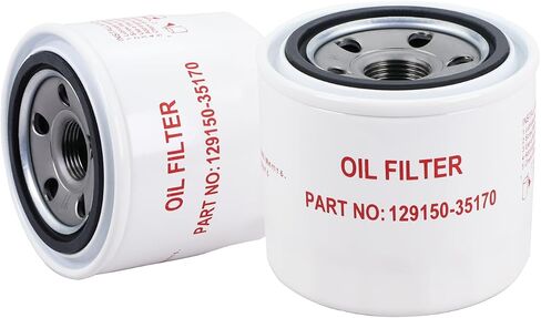 129150-35170 Oil Filter Compatible with Yanmar Engines 4TNE 3TNV 4TNV 4JH 4JH2 4JH3 4JH4 (1 pcs) in Saudi Arabia