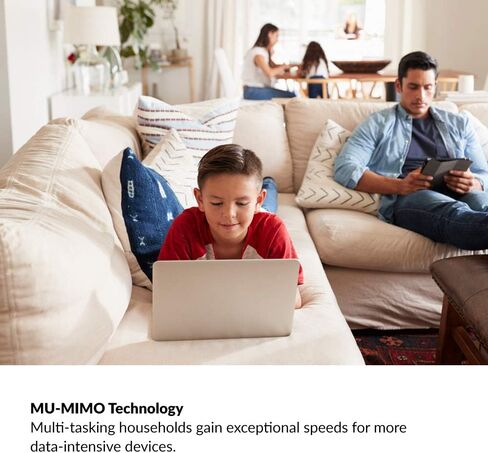 D-Link WiFi 6 Router AX1800 Mesh Voice Control Wireless Dual Band Gigabit Gaming Internet Network for Home (DIR-X1870-US/RE) (Renewed) in Saudi Arabia