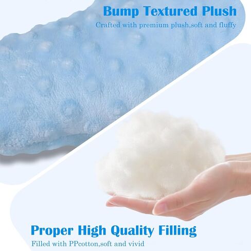Marble Empire Starfish Pillow Shaped Beach Decorative Throw Pillows Cute Coastal Stuffed Animal Plush Soft Ocean Bedding for Bedroom(Blue) in Kuwait