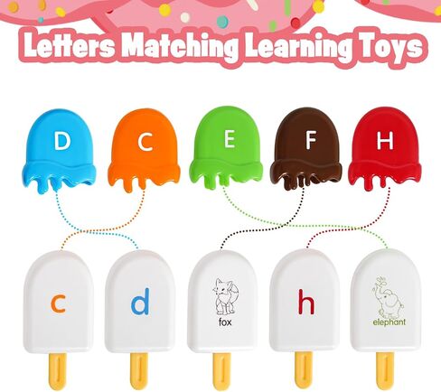 Montessori Numbers Matching Counting and Sorting Game for Toddlers Fine Motor Toy Preschool 1-10 Recognition Learning Toy Educational Set for Kids Ages 3 4 5 (10Pcs) in Saudi Arabia