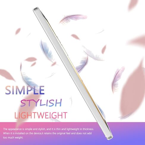 Puxicu Galaxy Tab A 8.4 Clear Case, Slim Design Flexible Soft TPU Protective Cover for Samsung Galaxy Tab A 8.4 inch 2020 SM-T307 T307U Tablet, Transparent in Saudi Arabia