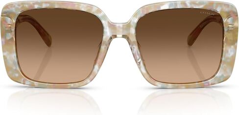 Coach Women's Hc8424u Universal Fit Square Sunglasses in Saudi Arabia