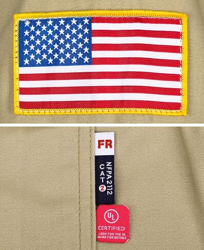 BOCOMAL FR Shirts High Visibility Button Down 7.5oz ANSI/ISEA Type O Class1 Flame Resistant Hi Vis Refective Safety Jacket in Saudi Arabia