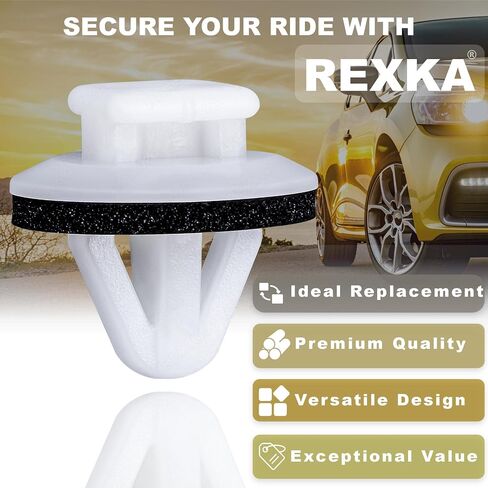 REXKA 15PCS مقاطع لوحة الباب الخلفية لسيارة تويوتا بيك آب بونتياك فيبي 62955-20020 GM 94848834 in Kuwait