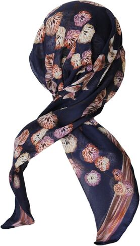 New-Square Head Scarves, Women's Pre-Sewn Design Chemo Scarf for Hair Loss, Alopecia in Saudi Arabia