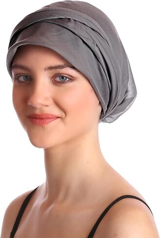 New-Square Head Scarves, Women's Pre-Sewn Design Chemo Scarf for Hair Loss, Alopecia in Saudi Arabia
