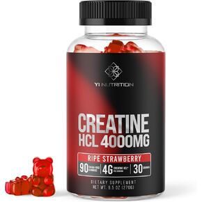 Yi Nutrition Creatine HCL Gummy - World's First Pre-Workout Creatine HCL Gummies!