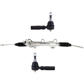 SCITOO Power Steering Rack and Pinion & Tie Rod Ends for Dodge Ram 1500 2002-2005,for Dodge Ram 2500 2002-2005,for Dodge Ram 3500 2002-2005 ES3538,18064,52106518AG
