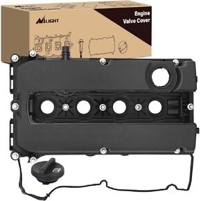 غلاف صمام محرك Nilight المحرك ل Chevy Cruze 2010 2011 2012 2014 2015 2015 ، Sonic 2012-2018 ، Trax 2013-2017 2018 2019 2020 ، Astra 2009 2009 ، Aveo Aveo5 2009 2010 2011 (بما في ذلك البراغي)