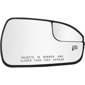 Passenger Side Heated Mirror Glass Replacement for Ford Fusion 2013-2020 - Heated Right Mirrors With Backing Plate, OE DS7Z17K707B in Kuwait