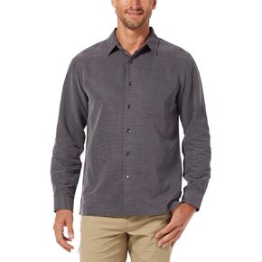 Royal Robbins Men Deasert Pucker Dry Long Sleeve Top ، Asphalt ، X-Large