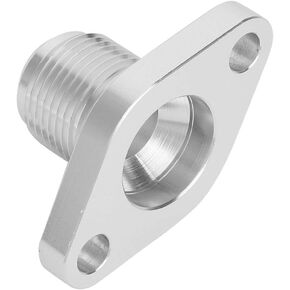 12 AN Turbo Oil Drain Return Flange T3 T4 T3/4 T04 GT40 GT50 GT55 Silver 51mm M8 x 1.25