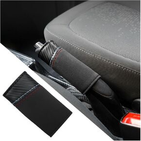 Mandark Car Handbrake Cover, Anti Slip Comfortable Vehicle Hand Brake Lever Protector, Auto Interior Handle Grip Protection Sleeve Accessories, Universal for SUV, Sedan, Truck