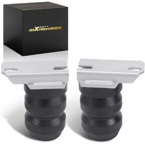 MaxPeedingrods التعليق التعزيز Kit 6000 رطل ل Dodge RAM 1500 2002-2008 RAM 2500 2003-2013 Rubber Helper Spring Kit