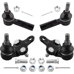 BOXI 4pcs Front Lower Ball Joint Outer Tie Rods Fit for Lexus ES300 1992-2001/RX300 1999-2003 / for Toyota Camry 1992-2001/Solara 1999-2003/Sienna 1998-2003/Avalon 1995-2004 | K9499 ES3306