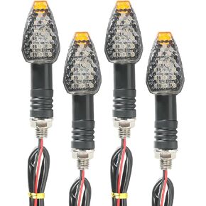 4 أجهزة كمبيوتر دراجة نارية بدوره إشارات ، إشارات دوران الدراجات النارية LED ، إكسسوارات السيارات وميض الدراجات النارية ، أجزاء الدراجات النارية 12 فولت إشارات انعطاف ، ضوء سهم الساق الصغيرة للدراجات النارية