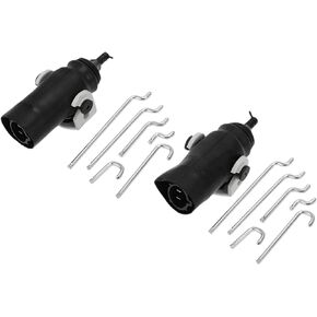 محرك محرك قفل باب بوب لفورد F-150 F-250 F-350 1989-1991 APORATION ACTUARATOR ASSEMBLY الجبهة اليسرى اليسار مع قضبان التوصيل