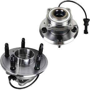 Autoround 512440 Rear Wheel Bearing and Hub Assembly Compatible with Chevy Equinox, GMC Terrain 2010-2017, 5 Lug w/ABS 2PCS