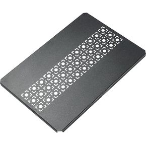 Camping Moon IGT Top Board Bridge Table Laser Top Board ألومنيوم أسود CK-25F-1P