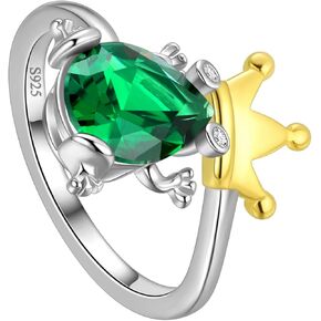 Jewmon 925 Sterling Silver Cute Animal Turtle Ring for Women Adustable Gecko Lizard Ring Adorable Ocean Ring Stacking Open Wrap Ring Animal Jewelry Christmas Gifts for Women
