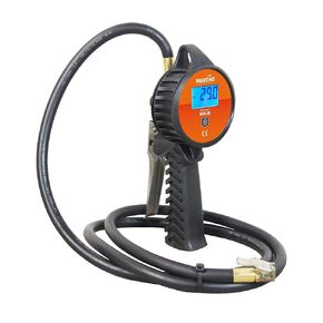 Martins Tire Inflator Deflator with 6 ft Rubber Hose – Compact Tire Inflator for Automotive, Cars, Motorbikes, Bicycle, Trucks – 174 PSI with LED Display Monitor (Digital Handheld)