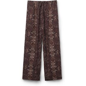 Woman's Full-Length Animal Print Pants