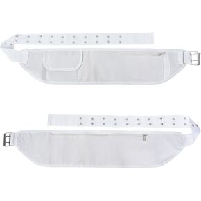 Ihram Belt for Men Hajj Umrah - Adjustable Ihram Money Belt with Pockets Hajj Belt Fashion Waist Packs Umrah Essentials Free-Size (Style C)
