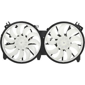 Scitoo 621-304 Dual Chaiator Contenser Coying Fan متوافقة مع 2009-2014 لنيسان من أجل Maxima 3.5L