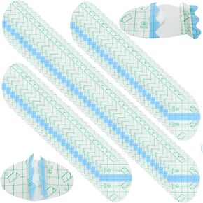 Kingdder 240 Pcs Ear Covers for Shower, 2.09 x 3.19 Inch Waterproof Ear Protectors Disposable Ear Stickers with Soft Ear Plugs for Baby Adult Kids Newborn Ear Covers for Shower Surfing Snorkeling