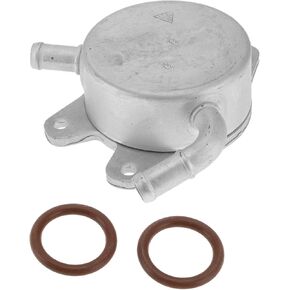 1 PC COWNER ALOT COOLER لـ Honda Accord 2003-2007 COARDER TRANDSMISSION COARDER مع SEAL RINGS NO.19430RCAA51 Silver Tone Aluminium سبيكة