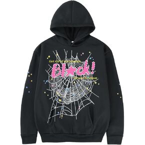 للجنسين هوديي y2k cobweb العنكبوت هوديي جرافيك هدية الجدة in Kuwait