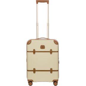 Bric's Bellagio Spinner Trunk - 21"- Luxury Bags for Women and Men - TSA Approved Luggage - Cream