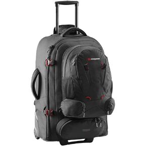 Caribee Sky Master III (3rd Generation) 80L 70x44x28cm (27x17x11inch) - Travel Trolley Hybrid travel trolley with Detachable daypack