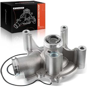 مضخة مياه محرك A-premium w/o-ring [Fits SoHC ، 4cyl 1.6l] متوافق مع Mini Cooper 2002 2003 2004 2005 2007 2007 2008 ، (W11b16a) ، [6-Impeller Vane ، Reverse] ، استبدال# 1600-99541
