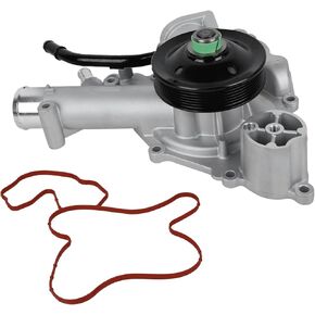 AW6341 Water Pump with Gasket Fit for Chrysler Aspen, Dodge Durango/Ram 1500 2500 3500, 5.7L V8 Engine, Replace CR4430
