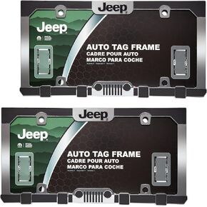 Chroma 42517 Jeep Bumper License Plate Frame - One Pair