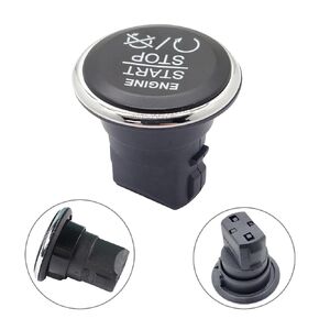 Keyless Start Stop Pushbutton Engine Switch Compatible with Dodge Challenger 2009-2014, Charger Commander Grand Cherokee Replace 1FU931X9AC 33370101