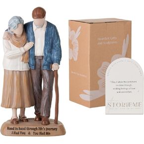 Romantic Couple Figurines Gifts: Best Wedding Cake Toppers Anniversary Engagement Valentines Day Gift Ideas for Wife Husband Girlfriend Boyfriend