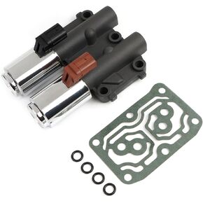 GTSP Transmission Dual Linear Solenoid with Gasket Compatible with Accord 03-07 CRV 02-11 Acura RSK 02-06 TSX 04-08 Replace for #28260-PRP-014 90428C