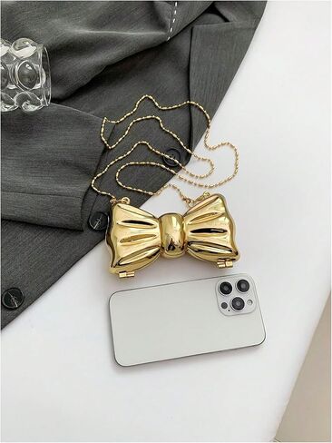 GORGLITTER Women's Bow Purse Mini Crossbody Evening Bag for Wedding Party Prom in Saudi Arabia