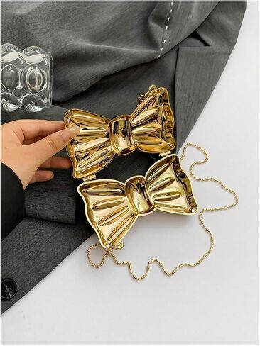 GORGLITTER Women's Bow Purse Mini Crossbody Evening Bag for Wedding Party Prom in Saudi Arabia