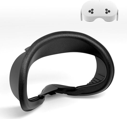 واجهة الوجه HiBloks لملحقات Meta Quest 3S، قطعتان من وسادة غطاء الوجه المتوافقة مع Oculus Quest 3S —— وسادة وسادة وجه من القطن الحريري الجليدي المسامي ومضادة للعرق، تصميم لتدوير الهواء in Kuwait