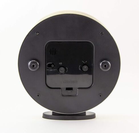 Crosley Modern Art Deco Office and Desk Alarm Clock, Gold & Black, Gold in Saudi Arabia