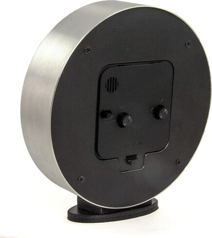 Crosley Modern Art Deco Office and Desk Alarm Clock, Gold & Black, Gold in Saudi Arabia